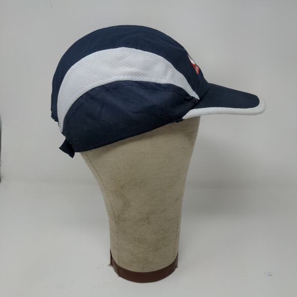 Indy 500 Festival Mini Marathon Strapback Hat Blue Embroidered Logo - Picture 6 of 10